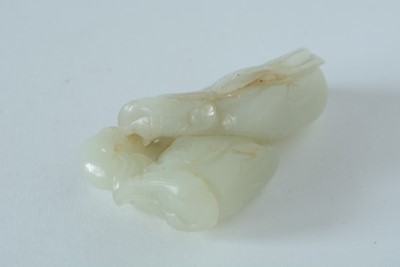 Lot 785 - Jade pebble carving