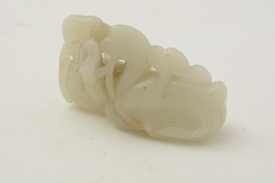 Lot 785 - Jade pebble carving
