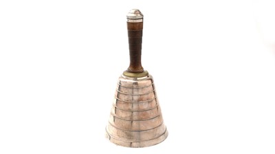 Lot 2 - An art deco electroplated novelty cocktail shaker