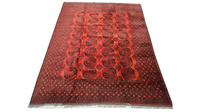 Lot 1233 - An Afghan carpet