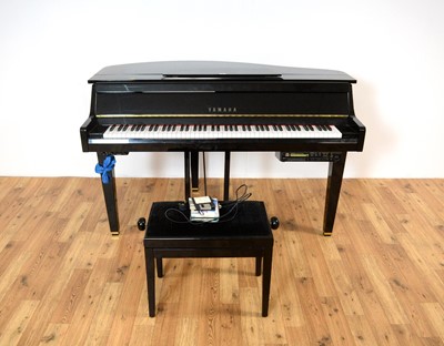 Lot 44 - A Yamaha Diskclavier DKS500R piano musical instrument