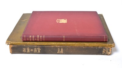 Lot 689 - Books on Edinburgh Architecture