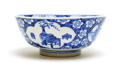 Lot 730 - Chinese blue and white bowl.