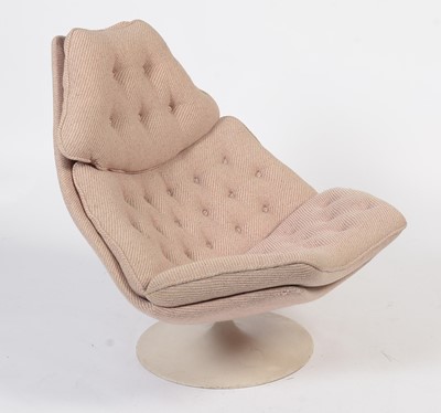 Lot 12 - Artifort by Geoffery Harcourt: A mid-Century swivel lounge chair