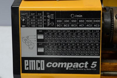 Lot 447 - An Emco Compact 5, by Maier + Co