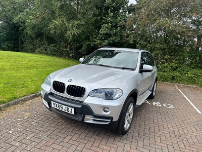 Lot 515 - A 2009 BMW X5 estate silver diesel motor car