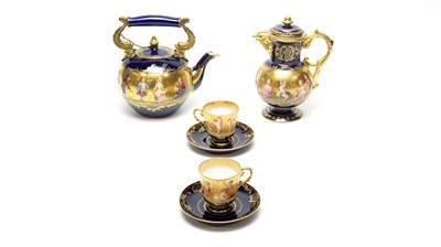 Lot 930 - Vienna part tea service