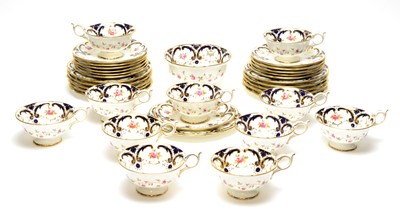 Lot 907 - A Coalport Bone China part tea service