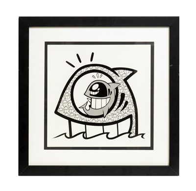 Lot 154 - El Pez - Submersible Smile | limited edition silkscreen