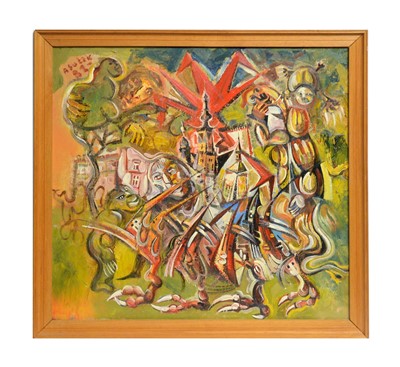 Lot 222 - Antoni Sulek - Small Quiet Stroll | oil