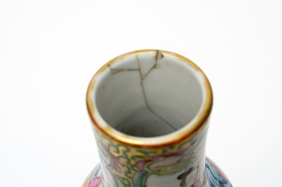 Lot 817 - Two Canton vases