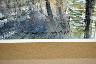 Lot 752 - Albert Henry Herbert - River Tyne at 'Smiths' North Shields | watercolour