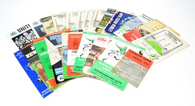 Lot 762 - A selection of 1950s and later football programmes