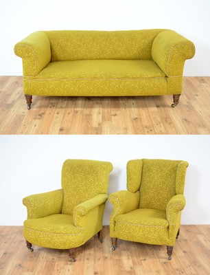 Lot 33 - A collection of 19th Century Howard style furniture