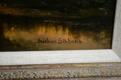 Lot 791 - Gudrun Sibbons - At the Conclusion of the Picnic | oil