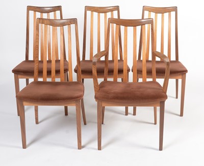 Lot 39 - G Plan - Fresco: a mid-Century teak extending dining table and chairs