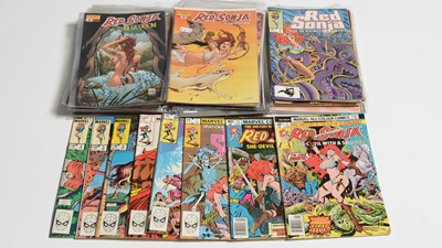 Lot 408 - Red Sonja Comics by Marvel and Dynamite Entertainment