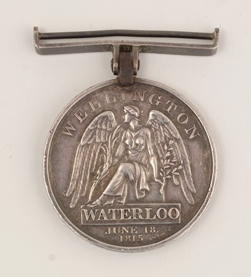Lot 977 - Waterloo Medal awarded to George Gray, 1st Battalion 79th Regiment of Foot (Cameron Highlanders)