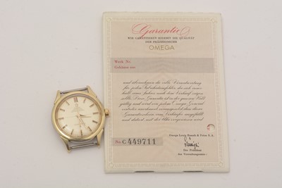Lot 570 - Omega Constellation Chronometer: a gilt-steel cased automatic wristwatch