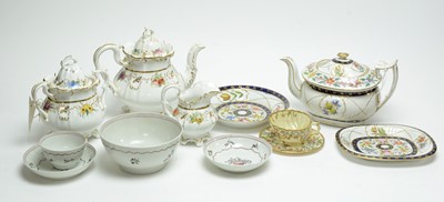 Lot 285 - A collection of 19th Century and later tea wares