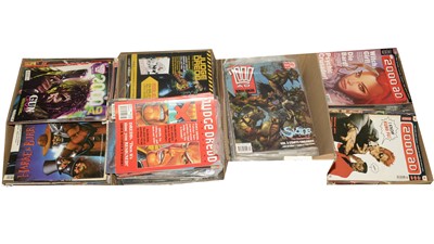 Lot 12 - Judge Dredd and 2000 AD magazines