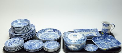 Lot 386 - A collection of Spode 'Italian' pattern ceramics