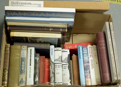 Lot 498 - A selection of books relating to mountaineering