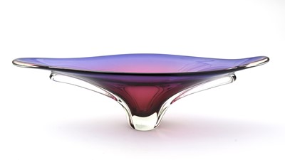 Lot 85 - Murano elliptical dish