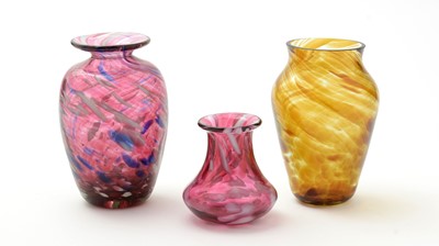 Lot 72 - Two Hartley Wood and Company vases and another