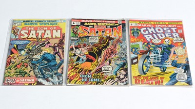 Lot 689 - Ghost Rider and the Son of Satan by Marvel Comics