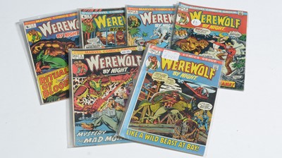 Lot 672 - Werewolf by Night Comics by Marvel