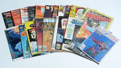 Lot 640 - Graphic Novels and Magazines by Marvel and Curtis