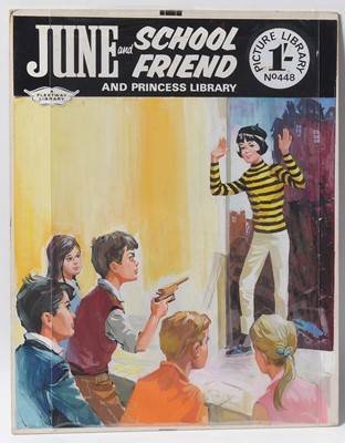 Lot 170 - Original Artwork Fleetway Publications' girls comic "June and School Friend; Princess Library"