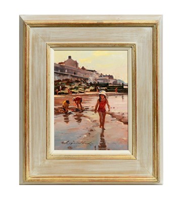 Lot 225 - Raymond Leech - Summer Hat | oil