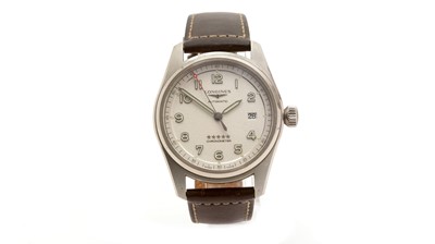 Lot 539 - Longines Spirit 'Chronometer': a steel cased automatic wristwatch