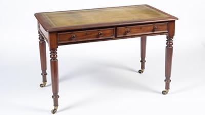 Lot 941 - An early Victorian mahogany writing table