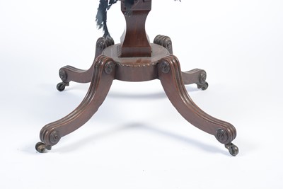 Lot 946 - Attributed to William Trotter of Edinburgh: two Regency mahogany work tables