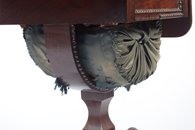Lot 946 - Attributed to William Trotter of Edinburgh: two Regency mahogany work tables
