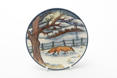 Lot 103 - Four small Moorcroft dishes boxed