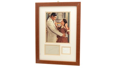 Lot 780 - Clark Gable, 1901-1960, and Vivien Leigh, 1912-...