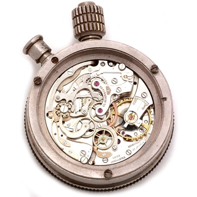 Lot 535 - Heuer Super Autavia: a steel cased manual-wind dash-board chronograph