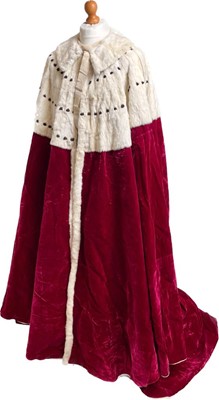Lot 1120 - The Peerage robes worn by Viscount Melville to the coronation of Queen Victoria in 1837