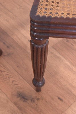 Lot 23 - A pair of 19th Century mahogany bar back dining chairs in the manner of Gillows