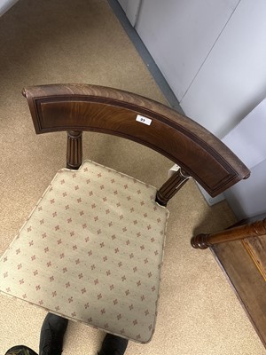 Lot 23 - A pair of 19th Century mahogany bar back dining chairs in the manner of Gillows