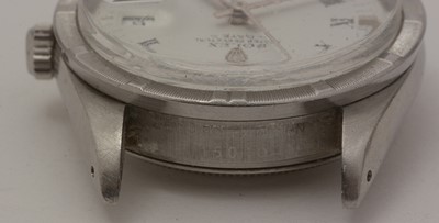 Lot 1039 - Rolex Oyster Perpetual Date: a steel cased automatic wristwatch