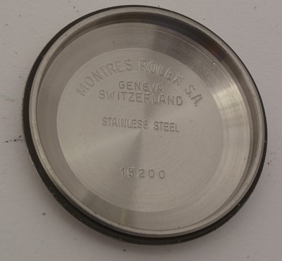 Lot 1039 - Rolex Oyster Perpetual Date: a steel cased automatic wristwatch