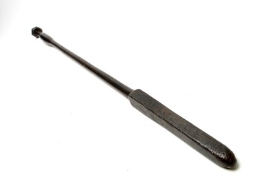 Lot 725 - A 19th Century iron work fire poker