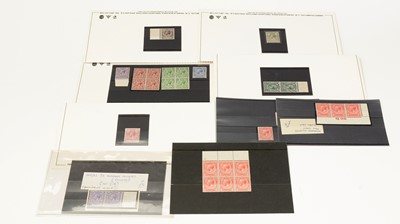 Lot 925 - GB GV various with watermarks inverted and others