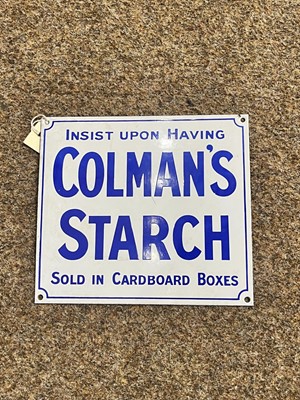 Lot 388 - A collection of enamel advertising and other wall signs