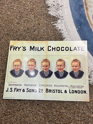 Lot 388 - A collection of enamel advertising and other wall signs